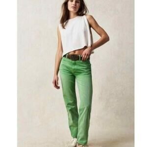 #288 NWT-Free People We The Free The Pacifica High Rise Slim Straight Leg Size28
